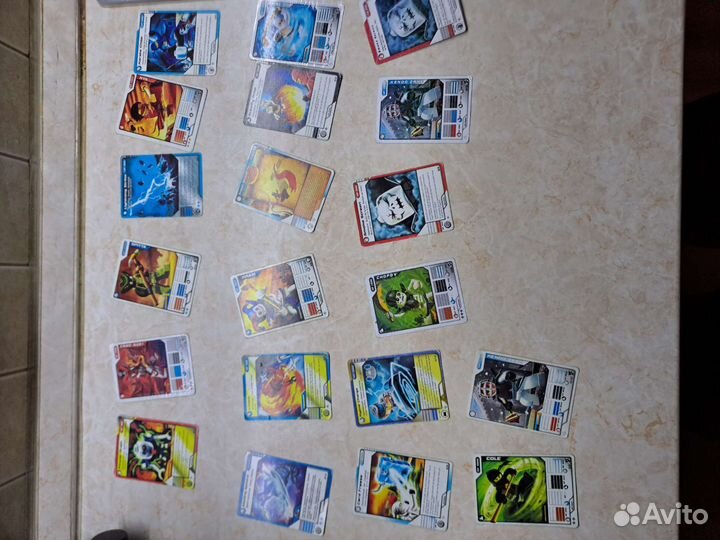 Карточки lego ninjago