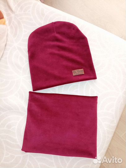 Шапка и снуд для девочки