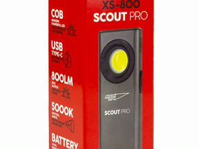 Фонарь яркий луч XS -800 Scout Pro COB 800лм, 3 ре