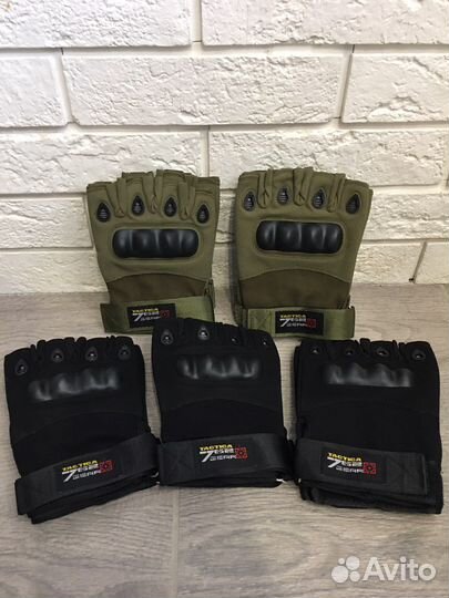 Перчатки тактические безпалые