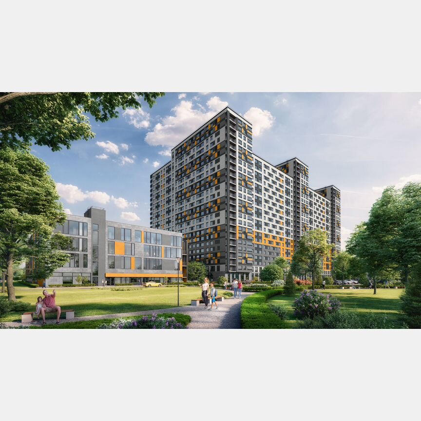 Апартаменты-студия, 28,5 м², 8/24 эт.