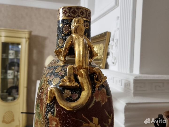 Антикварная ваза фарфор