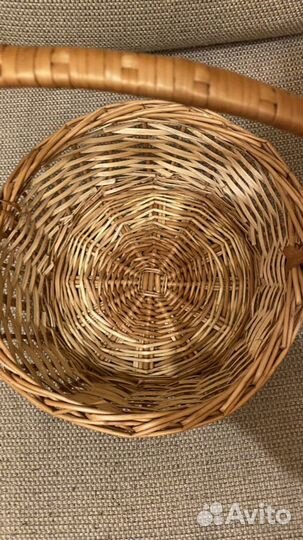Корзина плетеная