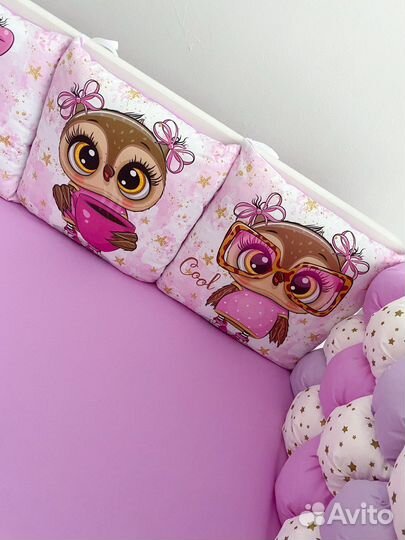 Бортики в кроватку (комплекты на заказ)