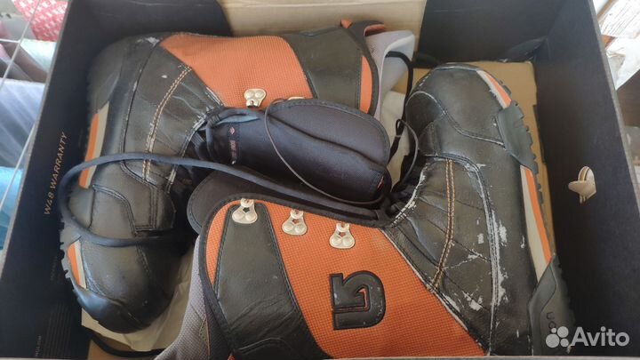 Сноубордические ботинки burton ruler