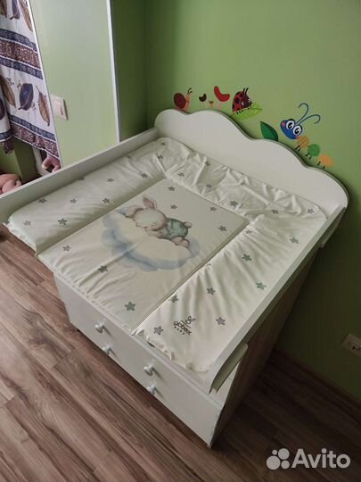 Пеленальная доска на комод