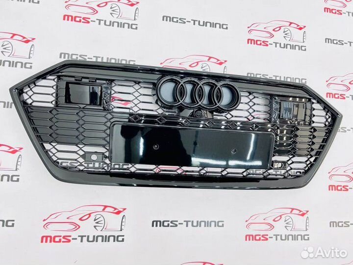 Решетка RS7#3 под радар Audi A7 4K 2018+ Ауди А7