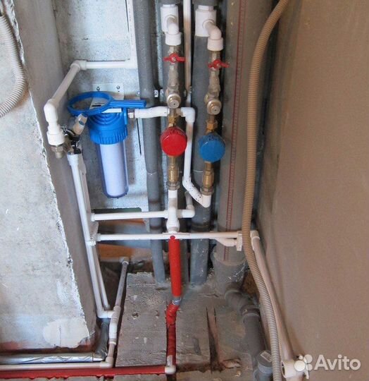 Ремонт сантехники, замена смесителя