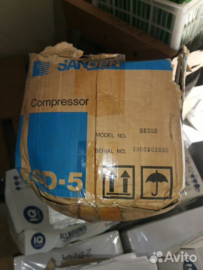 Компрессор автомобильный новый