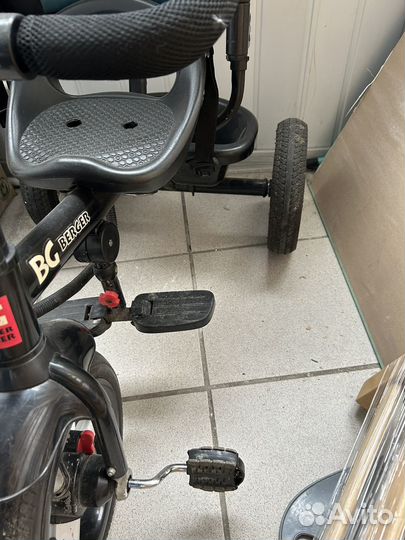 Детский 3х колесный велосипед с ручкой