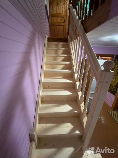Деревянные лестницы с установкой под ключ