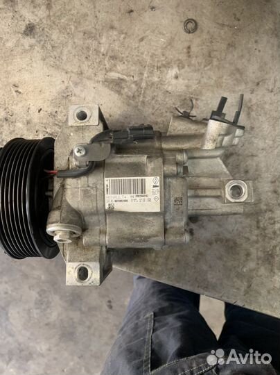 Компрессор кондиционера рено сандеро