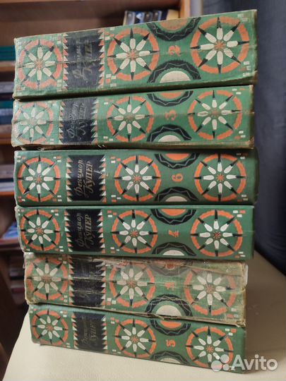 Джеймс фенимор Купер избранное в 6ти томах 1961