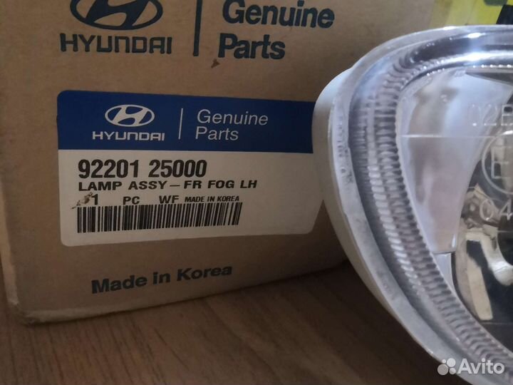 Тумана hyundai accent