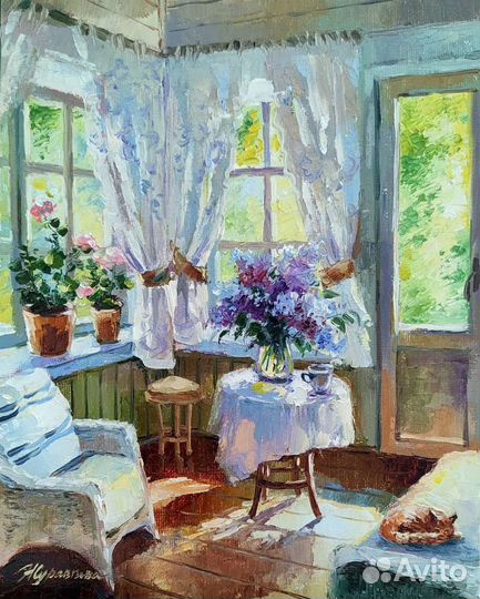 Картина маслом из серии 