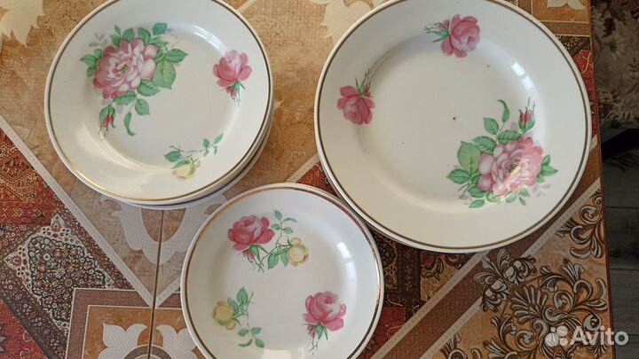 Глубокие суповые тарелки, пфз, СССР