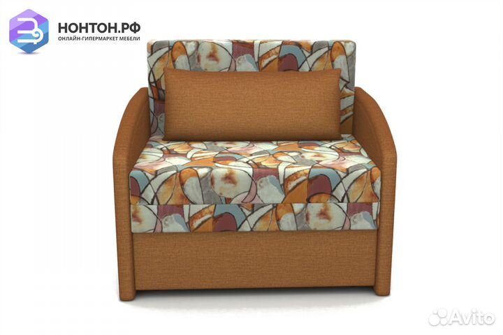Диван выкатной Малыш 1000 коричневый