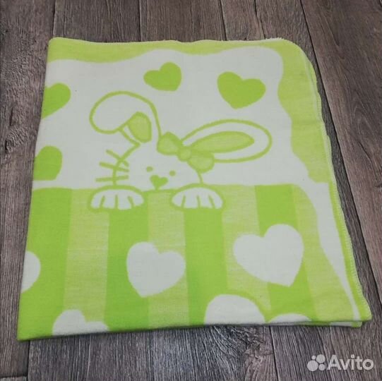 Одеяло байковое детское новое