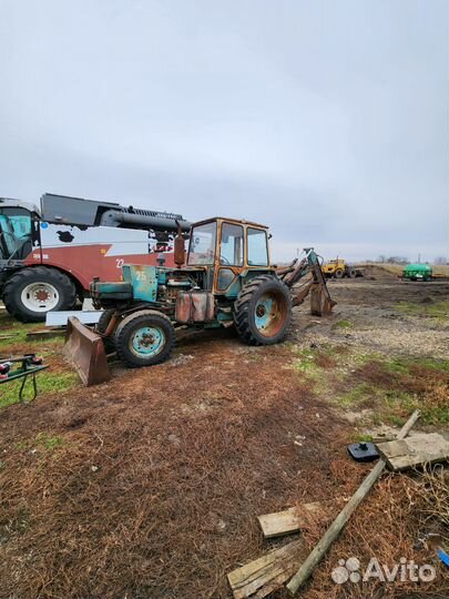 Колёсный экскаватор ЮМЗ ЭО-2621В-2, 1988