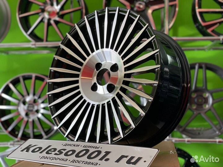 Новые литые диски 016 R17 4/100 bmf