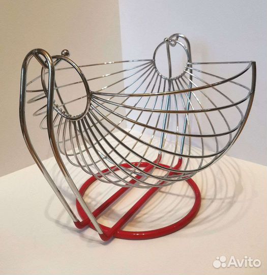 Фруктовница Kuchenland 2в1 металл новая