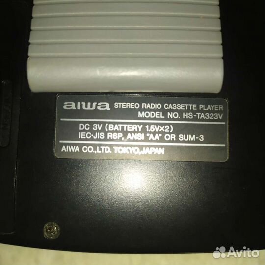 Кассетный плеер Aiwa Ta323 ретро