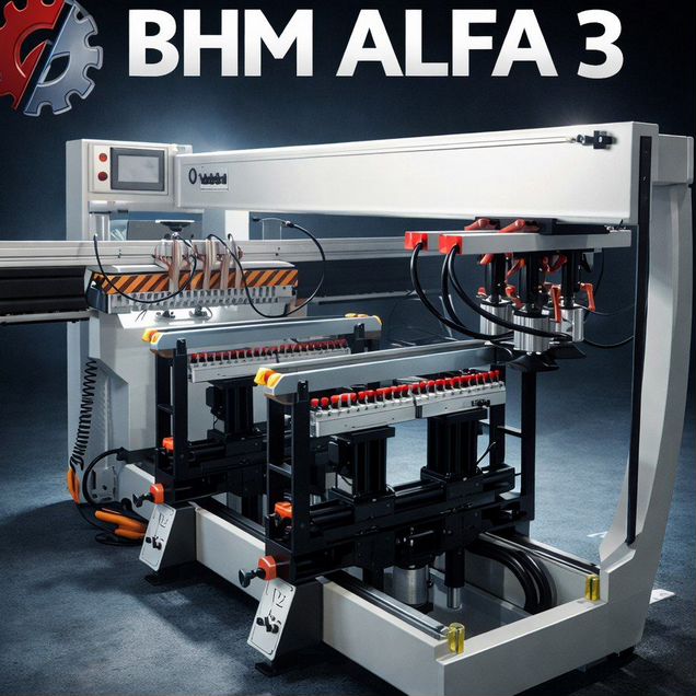 Сверлильно-присадочный станок BHM alfa 3