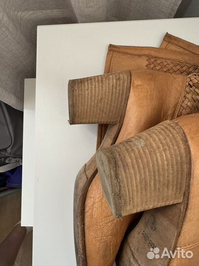 Ботильоны натуральная кожа 40 италия