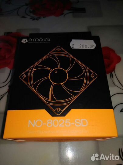 Корпусной вентилятор id-cooling no-8025-sd