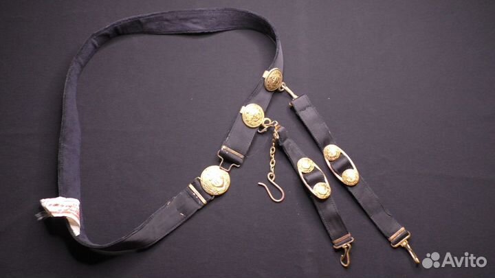 Ремень с подвесом для кортика вмф Складской