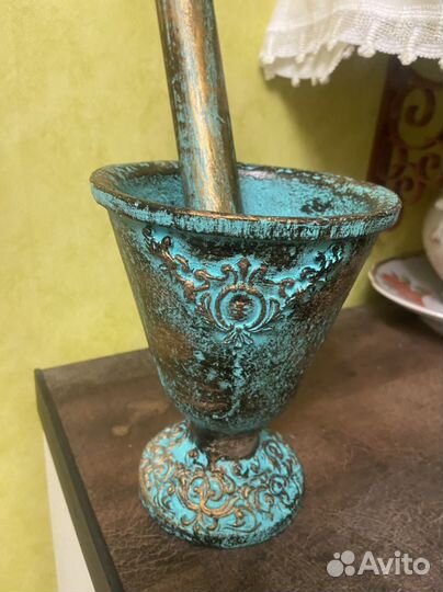 Ступа с пестиком чугунная