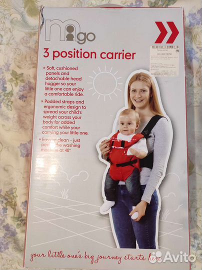 Эргорюкзак, рюкзак переноска кенгуру новорожденных