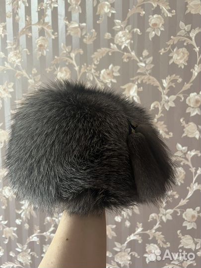 Шапка чернобурка