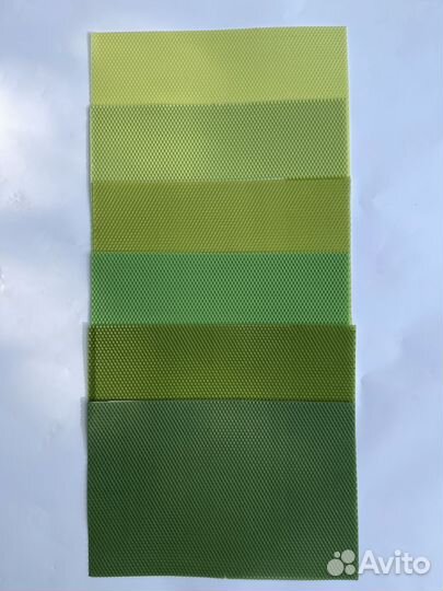 Вощина цветная