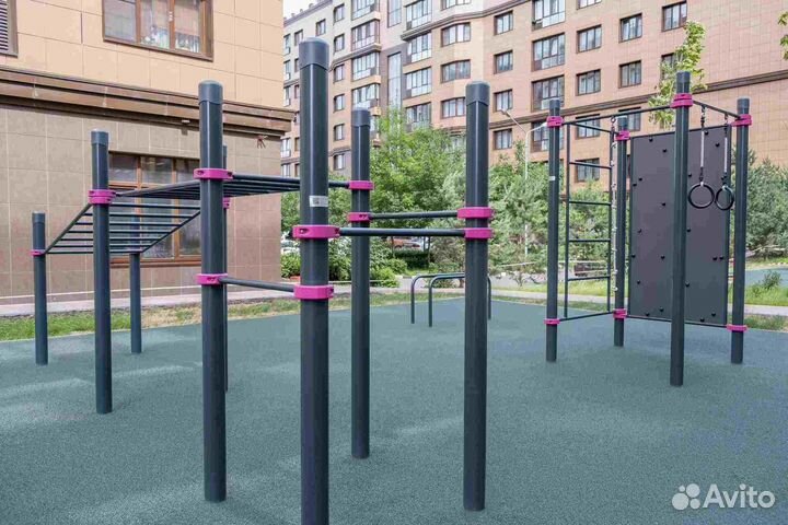 Игровые Площадки, Брусья, турник