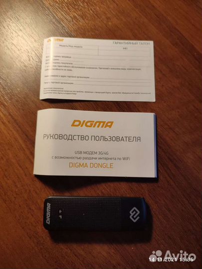Digma Dongle usb модем 3G/4G