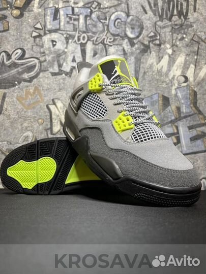 Nike Air Jordan 4 Retro Se 95 Neon