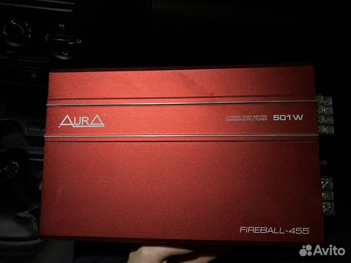 Сабвуфер и усилитель