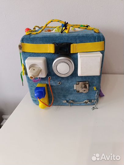 Мягкий бизиборд/бизикубик