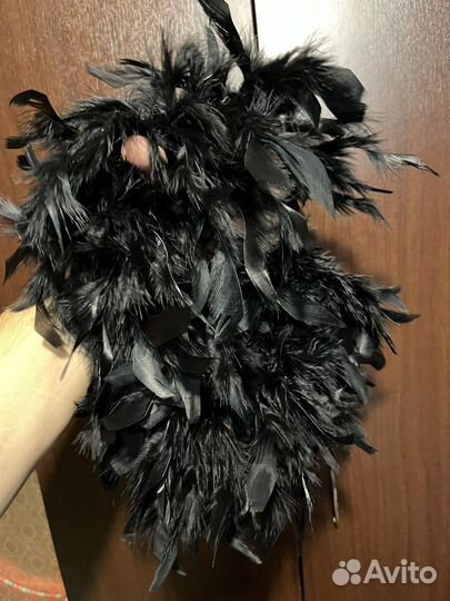 Перья круглые. Двойные