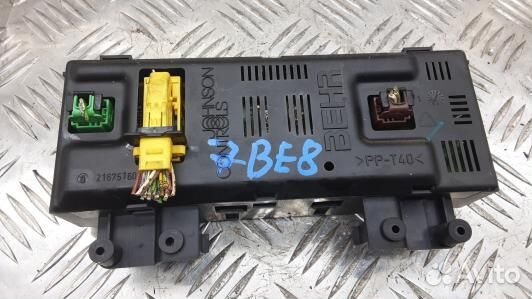 Блок управления печки и климат-контроля citroen C4