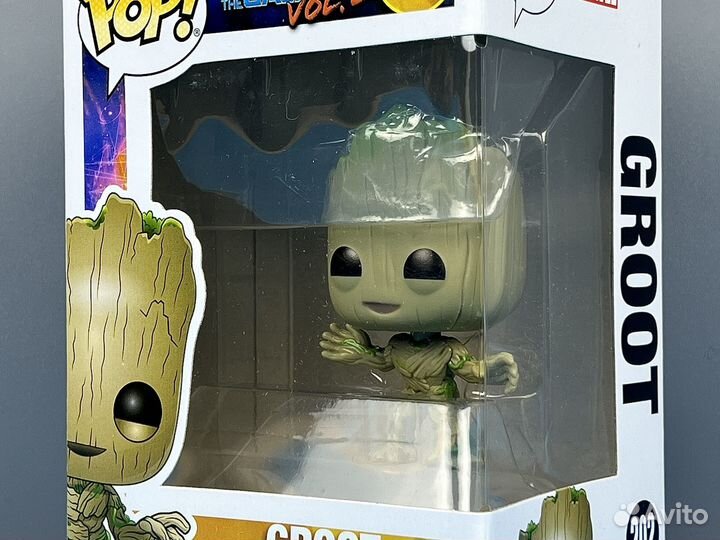 Funko Pop 202 Groot Guardians Of The Galaxy Marvel