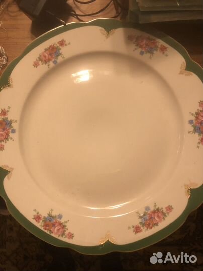 Тарелка Блюдо Фарфор Большое