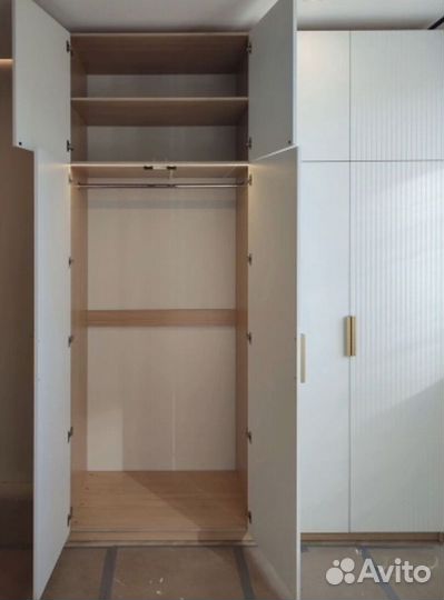 Шкаф на заказ цвет слоновая кость