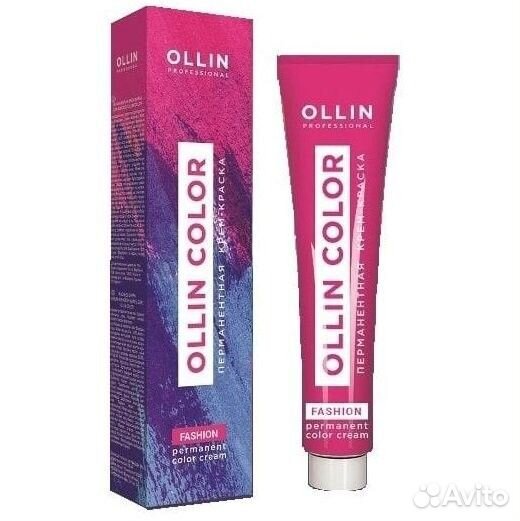 Ollin color 4/71 шатен коричнево-пепельный 60мл Пе