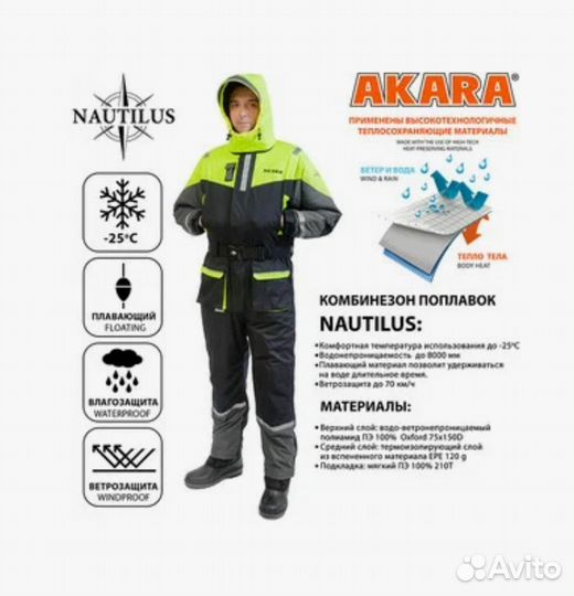 Костюм зимний поплавок - 25