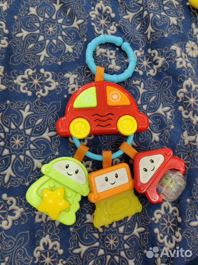 Погремушка - подвеска машинка