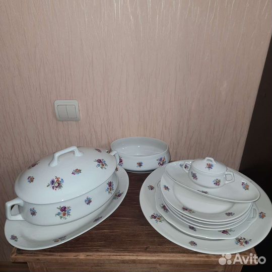 Сервиз столовый дулево СССР 50-е года