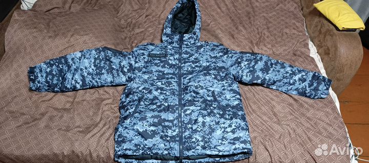 Бушлат синяя точка