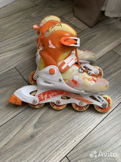 Роликовые коньки детские раздвижные